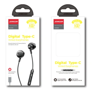 Hurtownia GSM - Sluchátka Joyroom USB-C s ovladačem a mikrofonem stříbrná (JR-EC03 Silver) - JYR565 - {ean13} - Hurt