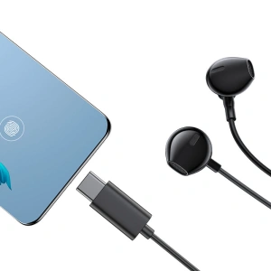 Hurtownia GSM - Sluchátka Joyroom USB-C s ovladačem a mikrofonem stříbrná (JR-EC03 Silver) - JYR565 - {ean13} - Hurt