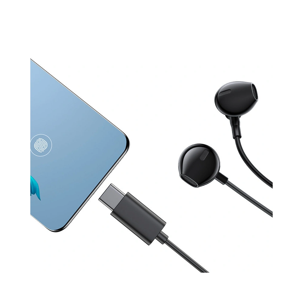 Hurtownia GSM - Sluchátka Joyroom USB-C s ovladačem a mikrofonem stříbrná (JR-EC03 Silver) - JYR565 - {ean13} - Hurt