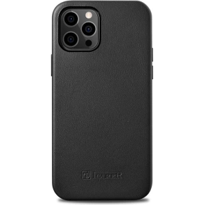 Hurtownia GSM - Etui iCarer Case Leather MagSafe Apple iPhone 12 mini czarny - ICR269 - {ean13} - Hurt