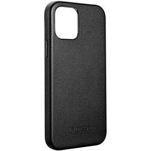 Hurtownia GSM - Etui iCarer Case Leather MagSafe Apple iPhone 12 mini czarny - ICR269 - {ean13} - Hurt