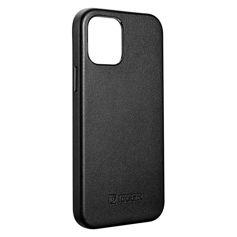 Hurtownia GSM - Etui iCarer bőr MagSafe Apple iPhone 12 mini fekete - ICR269 - {ean13} - Hurt