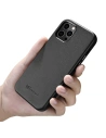 Hurtownia GSM - Case iCarer Case Leder MagSafe Apple iPhone 12 mini schwarz - ICR269 - {ean13} - Hurt