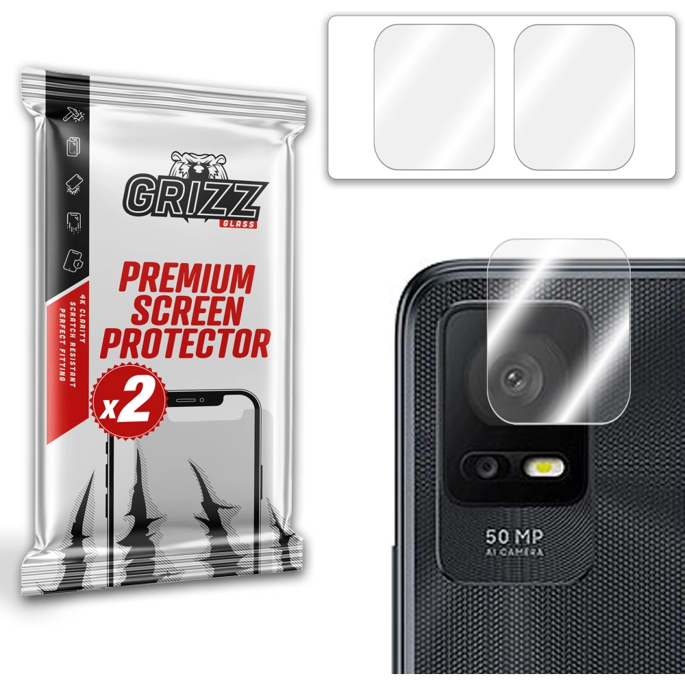 Hurtownia GSM - GrizzGlass HybridGlass Geam de cameră pentru TCL 408 - GRZ4068 - {ean13} - Hurt