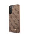 Hurtownia GSM - Etui Guess GUHCS23MG4GFBR Samsung Galaxy S23+ Plus brązowy/brown hard case 4G Metal Gold Logo - GUE2373 - {ean13} - Hurt