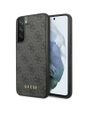 Etui Guess GUHCS23MG4GFGR Samsung Galaxy S23+ Plus szürke / grey hardcase 4G Metal Gold Logo