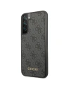 Hurtownia GSM - Case Guess GUHCS23MG4GFGR Samsung Galaxy S23+ Plus grau/grey Hardcase 4G Metall Gold Logo - GUE2374 - {ean13} - Hurt