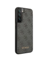 Hurtownia GSM - Case Guess GUHCS23MG4GFGR Samsung Galaxy S23+ Plus grau/grey Hardcase 4G Metall Gold Logo - GUE2374 - {ean13} - Hurt