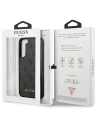 Hurtownia GSM - Case Guess GUHCS23MG4GFGR Samsung Galaxy S23+ Plus grau/grey Hardcase 4G Metall Gold Logo - GUE2374 - {ean13} - Hurt
