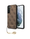 Hurtownia GSM - Etui Guess GUHCS23MGF4GBR Samsung Galaxy S23+ Plus barna/brown kemény tok 4G Charms Collection - GUE2375 - {ean13} - Hurt