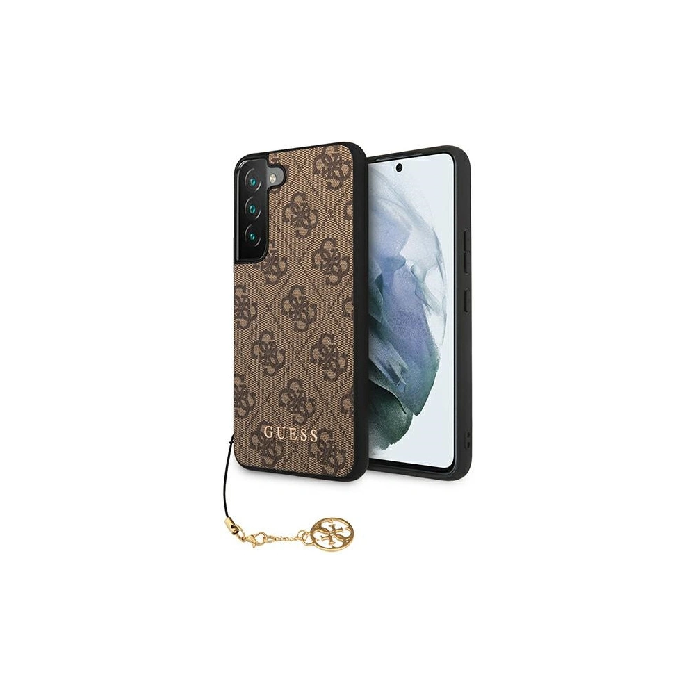 Hurtownia GSM - Etui Guess GUHCS23MGF4GBR Samsung Galaxy S23+ Plus barna/brown kemény tok 4G Charms Collection - GUE2375 - {ean13} - Hurt