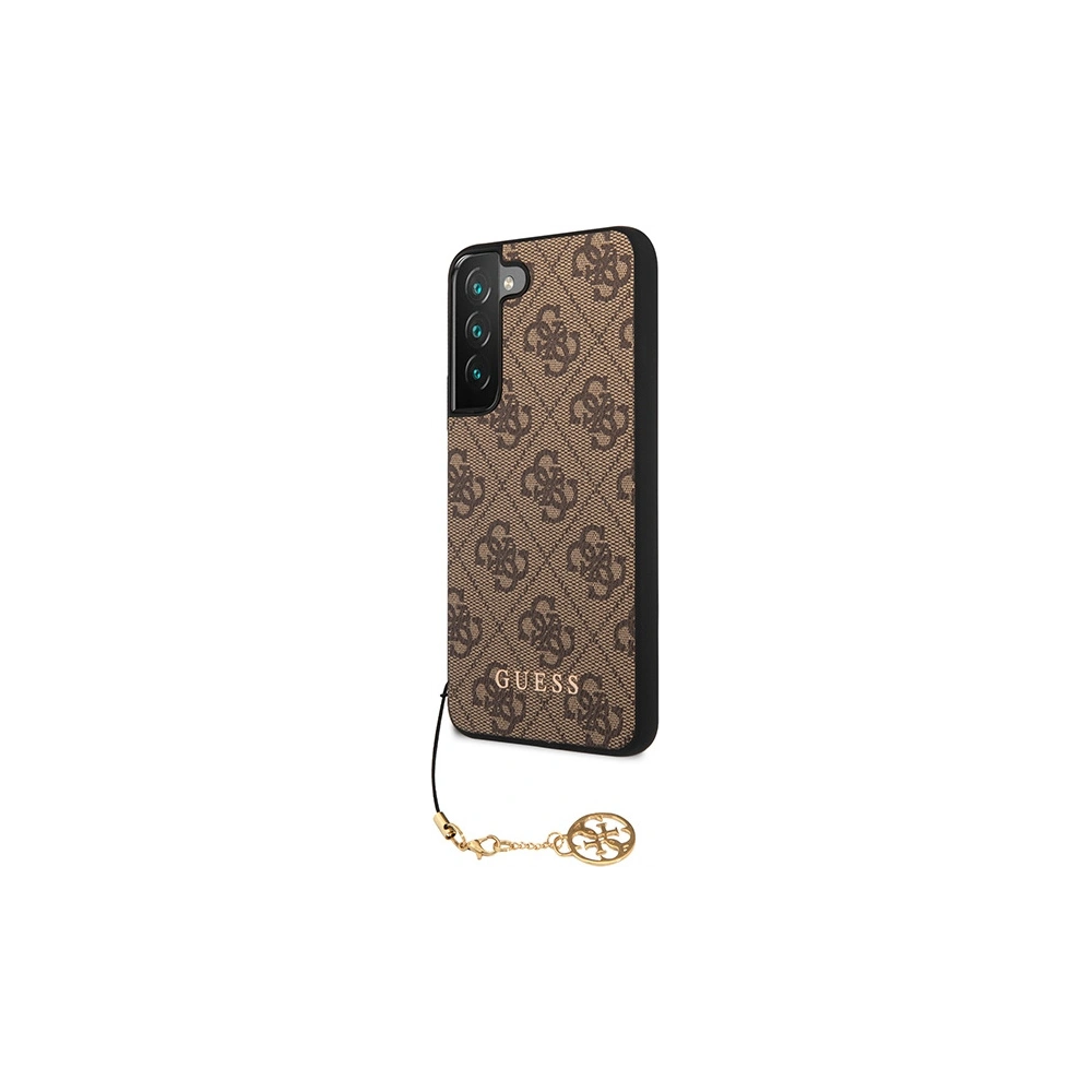 Hurtownia GSM - Etui Guess GUHCS23MGF4GBR Samsung Galaxy S23+ Plus barna/brown kemény tok 4G Charms Collection - GUE2375 - {ean13} - Hurt