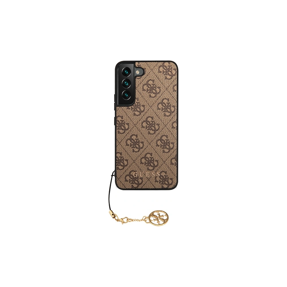 Hurtownia GSM - Etui Guess GUHCS23MGF4GBR Samsung Galaxy S23+ Plus barna/brown kemény tok 4G Charms Collection - GUE2375 - {ean13} - Hurt