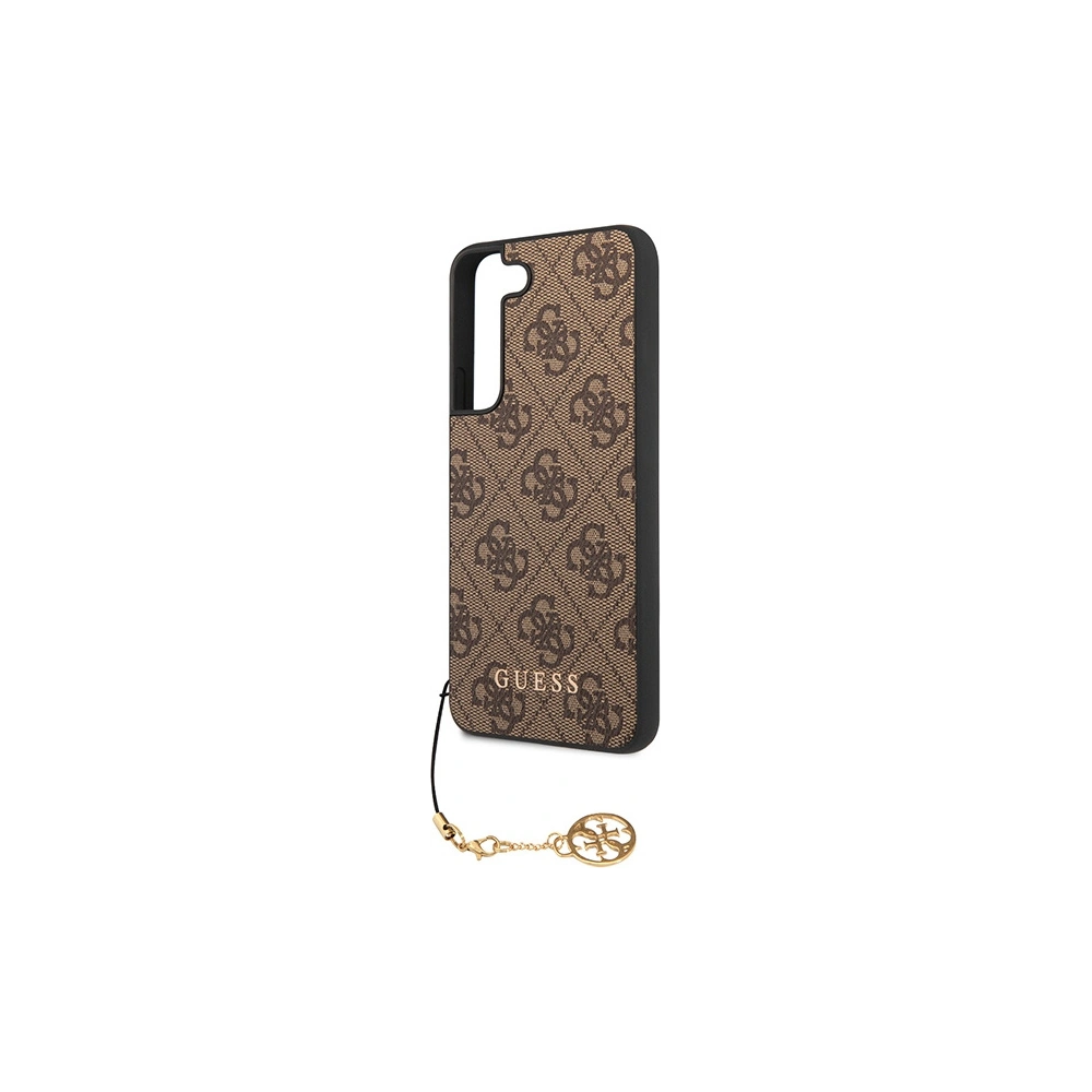 Hurtownia GSM - Etui Guess GUHCS23MGF4GBR Samsung Galaxy S23+ Plus barna/brown kemény tok 4G Charms Collection - GUE2375 - {ean13} - Hurt