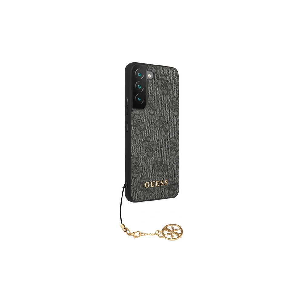 Hurtownia GSM - Etui Guess GUHCS23MGF4GGR Samsung Galaxy S23+ Plus šedé/grey hardcase 4G Charms Collection - GUE2376 - {ean13} - Hurt