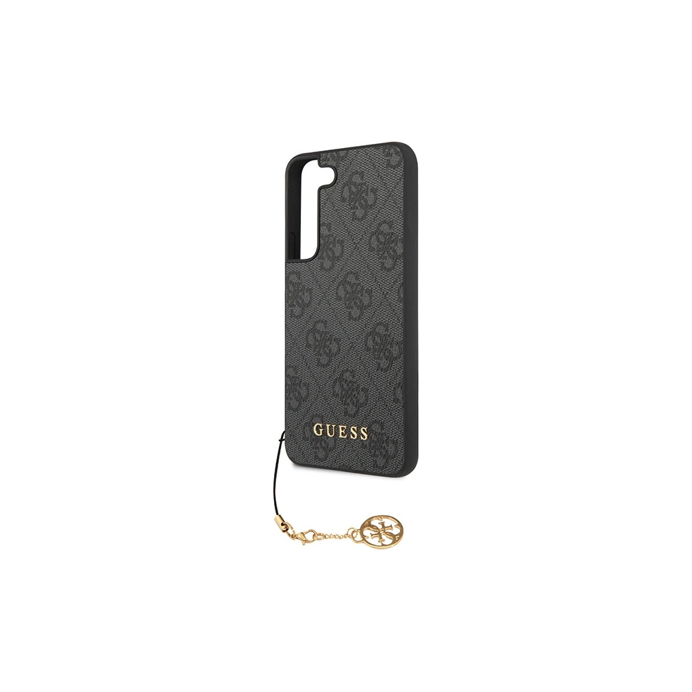 Wholesale Guess GUHCS23MGF4GGR Samsung Galaxy S23+ Plus grey hardcase 4G Charms Collection - GUE2376 - {ean13} - Hurt
