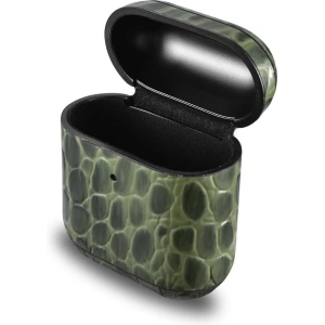 Hurtownia GSM - Etui iCarer Kožené Krokodýl Apple AirPods 2/1 zelené - ICR271 - {ean13} - Hurt
