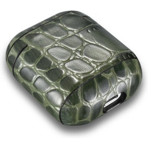 Hurtownia GSM - Case iCarer Leder Krokodil Apple AirPods 2/1 grün - ICR271 - {ean13} - Hurt
