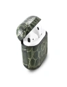 Hurtownia GSM - Etui iCarer bőr krokodil Apple AirPods 2/1 zöld - ICR271 - {ean13} - Hurt