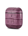 Hurtownia GSM - Etui iCarer Leather Bamboo Apple AirPods 2/1 fialová - ICR272 - {ean13} - Hurt