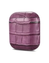 Hurtownia GSM - Etui iCarer Leather Bamboo Apple AirPods 2/1 fialová - ICR272 - {ean13} - Hurt