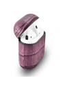 Hurtownia GSM - Etui iCarer Leather Bamboo Apple AirPods 2/1 fialová - ICR272 - {ean13} - Hurt