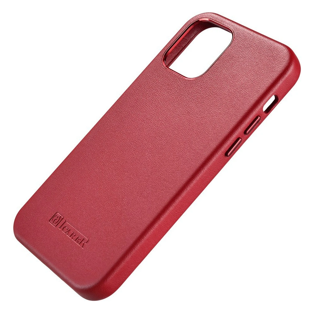 Hurtownia GSM - Etui iCarer Case Leather MagSafe Apple iPhone 12 mini piros - ICR273 - {ean13} - Hurt