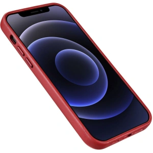 Hurtownia GSM - Case iCarer Case Leder MagSafe Apple iPhone 12 mini rot - ICR273 - {ean13} - Hurt