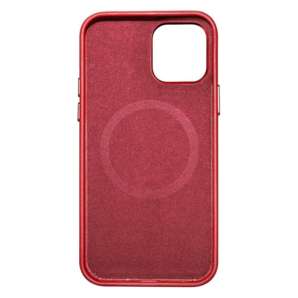 Hurtownia GSM - Etui iCarer Case Leather MagSafe Apple iPhone 12 mini piros - ICR273 - {ean13} - Hurt
