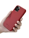Wholesale iCarer Case Leather MagSafe Apple iPhone 12 mini red - ICR273 - {ean13} - Hurt