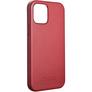 Hurtownia GSM - Etui iCarer Case Leather MagSafe Apple iPhone 12 Pro Max czerwony - ICR274 - {ean13} - Hurt