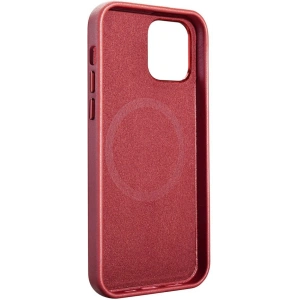 Hurtownia GSM - Etui iCarer Case Leather MagSafe Apple iPhone 12 Pro Max czerwony - ICR274 - {ean13} - Hurt