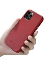 Hurtownia GSM - Etui iCarer Case Leather MagSafe Apple iPhone 12 Pro Max červená - ICR274 - {ean13} - Hurt