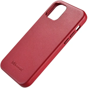 Hurtownia GSM - Etui iCarer Case Leather MagSafe Apple iPhone 12/12 Pro czerwony - ICR275 - {ean13} - Hurt