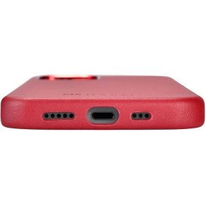 Hurtownia GSM - Etui iCarer Case Leather MagSafe Apple iPhone 12/12 Pro czerwony - ICR275 - {ean13} - Hurt