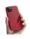 Hurtownia GSM - Etui iCarer Case Leather MagSafe Apple iPhone 12/12 Pro czerwony - ICR275 - {ean13} - Hurt