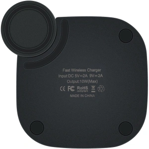 Hurtownia GSM - Vezeték nélküli töltő iCarer bőr 2w1 Qi 10W telefonhoz és Apple Watch-hoz barna színben - ICR276 - {ean13} - Hurt
