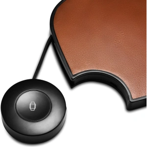 Hurtownia GSM - Ładowarka bezprzewodowa iCarer Leather 2w1 Qi 10W do telefonu i Apple Watch brązowy - ICR276 - {ean13} - Hurt