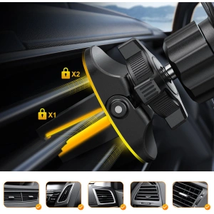 Hurtownia GSM - Magnetische Auto Halterung Joyroom Air Vent grau (JR-ZS311) - JYR568 - {ean13} - Hurt