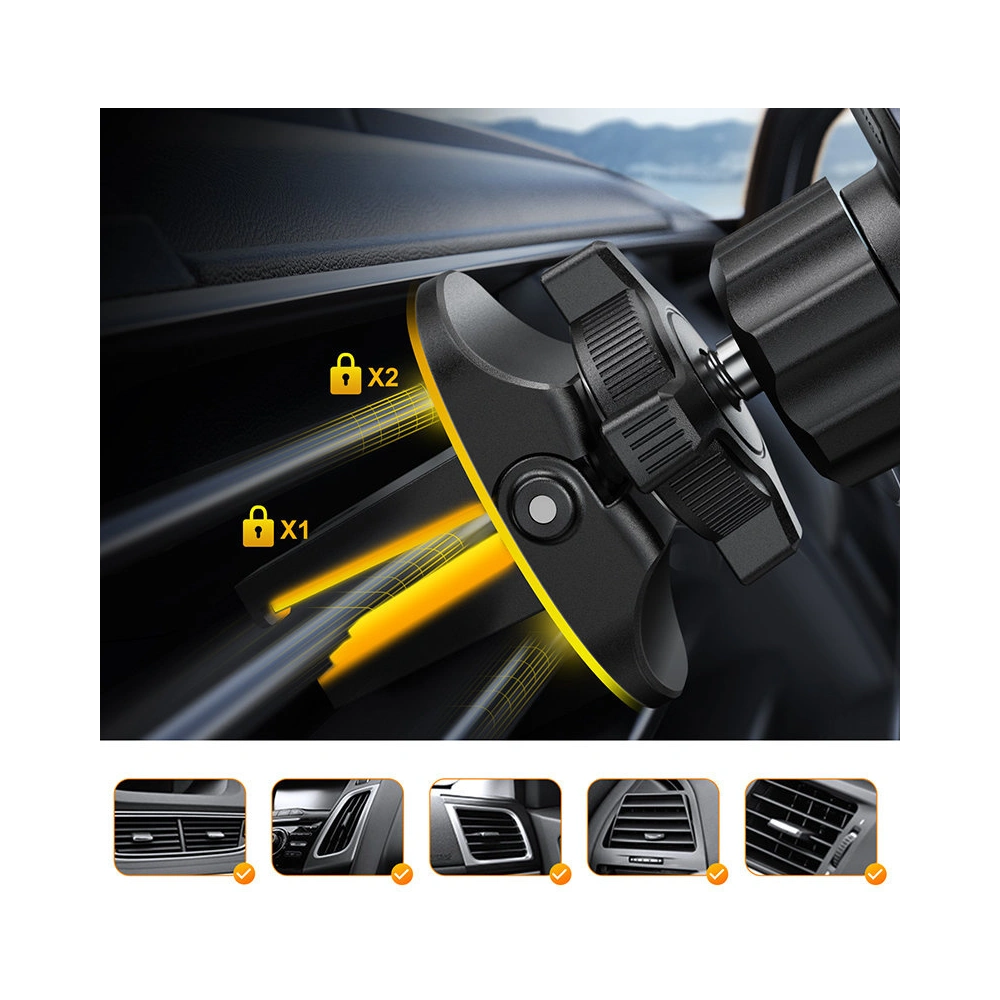 Hurtownia GSM - Uchwyt samochodowy magnetyczny Joyroom Air Vent szary (JR-ZS311) - JYR568 - {ean13} - Hurt