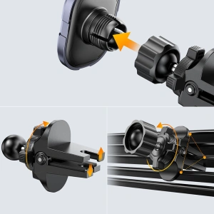 Hurtownia GSM - Magnetický automobilový držák Joyroom Air Vent šedý (JR-ZS311) - JYR568 - {ean13} - Hurt