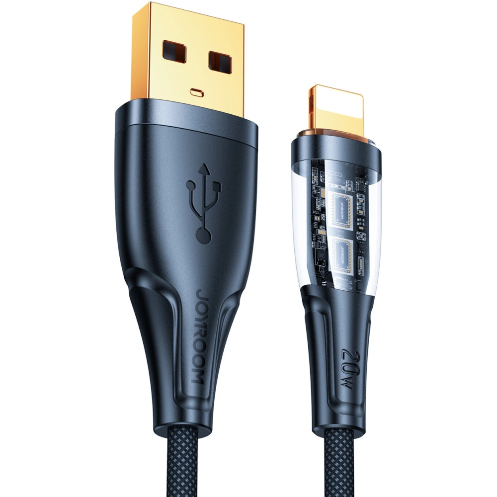 Hurtownia GSM - Kabel Joyroom Smart Power-Off USB-A/Lightning 2.4A 1.2m schwarz (S-UL012A3) - JYR570 - {ean13} - Hurt