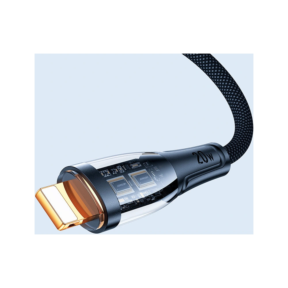 Hurtownia GSM - Kabel Joyroom Smart Power-Off USB-A/Lightning 2.4A 1.2m schwarz (S-UL012A3) - JYR570 - {ean13} - Hurt