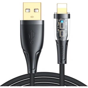 Hurtownia GSM - Kabel Joyroom Smart Power-Off USB-A/Lightning 2.4A 1.2m czarny (S-UL012A3) - JYR570 - {ean13} - Hurt