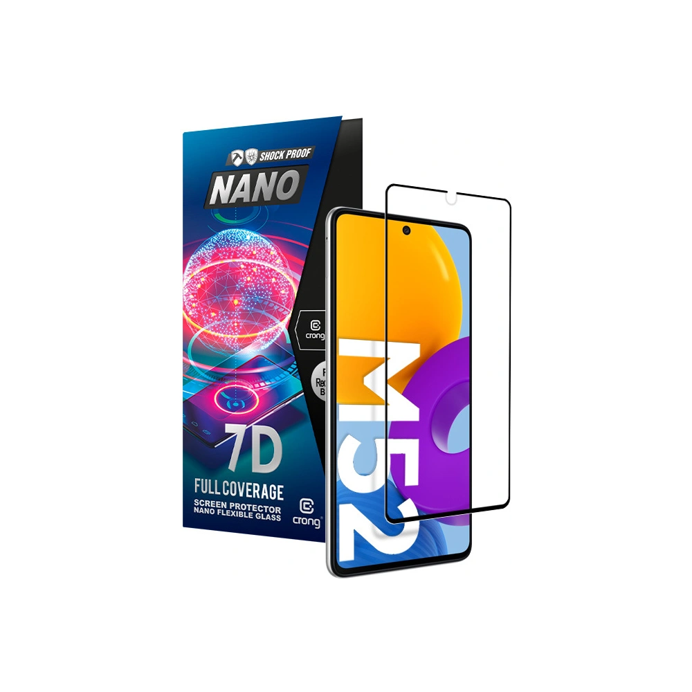 Hurtownia GSM - Hybridglas Crong 7D Nano Flexibles Glas Samsung Galaxy M52 5G - CRG570 - {ean13} - Hurt