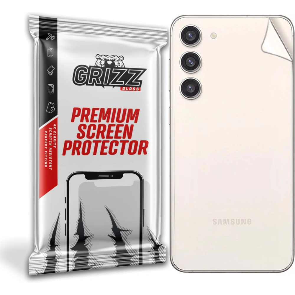 Hurtownia GSM - Fólia hátulra GrizzGlass SatinSkin a Samsung Galaxy S23+ Plus-hoz - GRZ4084 - {ean13} - Hurt