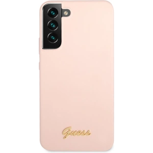 Hurtownia GSM - Etui Guess GUHCS23MLSLMGPP Samsung Galaxy S23+ Plus roz/roz hardcase Silicone Script Metal Logo - GUE2377 - {ean13} - Hurt