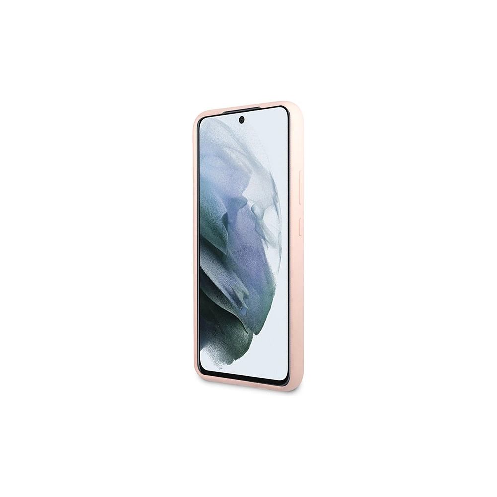 Hurtownia GSM - Case Guess GUHCS23MLSLMGPP Samsung Galaxy S23+ Plus rosa/pink Hardcase Silikon Script Metall Logo - GUE2377 - {ean13} - Hurt