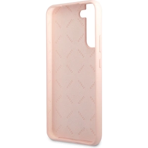 Hurtownia GSM - Etui Guess GUHCS23MLSLMGPP Samsung Galaxy S23+ Plus roz/roz hardcase Silicone Script Metal Logo - GUE2377 - {ean13} - Hurt