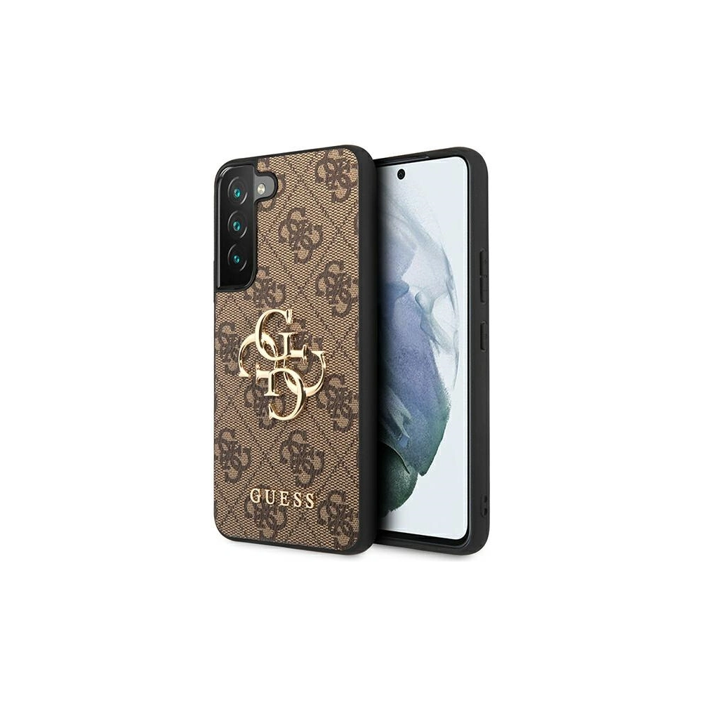 Hurtownia GSM - Etui Guess GUHCS23S4GMGBR Samsung Galaxy S23 barna/brown hardcase 4G Big Metal Logo - GUE2378 - {ean13} - Hurt